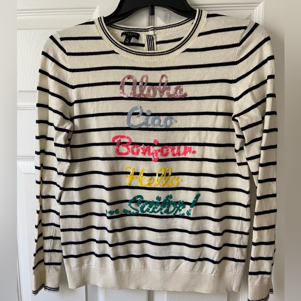Ladies’ Talbots Novelty Sweater